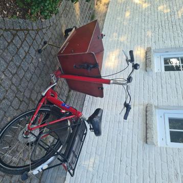 Elektrische bakfiets, Gebruikt, 3 kinderen, Elektrisch, Ophalen