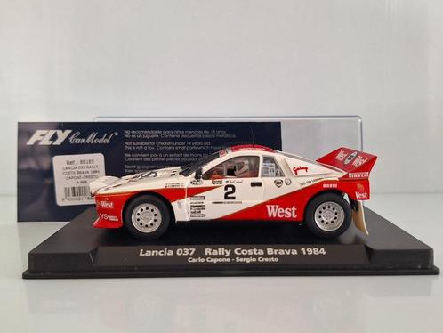 Fly Lancia 037 Rally Costa Brava 1984 Carlo Capone Serigio C, Kinderen en Baby's, Speelgoed | Racebanen, Nieuw, Racebaan, Elektrisch