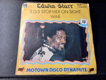 Edwin Starr – S.O.S. Stop Her On Sight "'7 Popcorn " beschikbaar voor biedingen