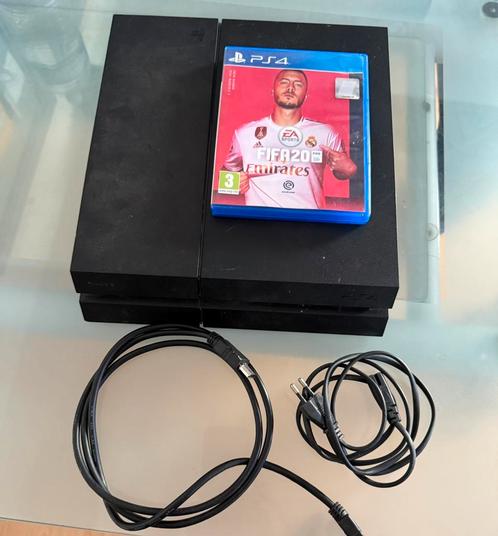 PS4 500 GO + EN TRÈS BON ÉTAT + HDMI + FIFA 20, Games en Spelcomputers, Spelcomputers | Sony PlayStation 4, Zo goed als nieuw