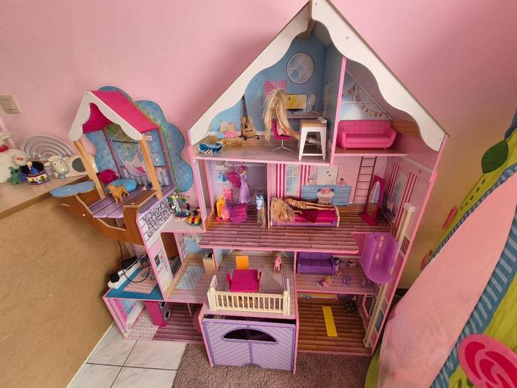 Poppenhuis, Kinderen en Baby's, Speelgoed | Poppenhuizen, Zo goed als nieuw, Poppenhuis, Ophalen