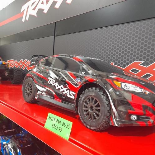 Traxxas Ford Fiesta Rally BL-2S, Hobby en Vrije tijd, Modelbouw | Radiografisch | Auto's, Nieuw, Auto offroad, Elektro, Schaal 1:10