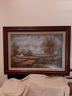 Schilderij landschap 114cm x 84cm, Ophalen
