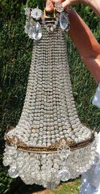 Lustre Napoléon III en Cristal & Bronze Doré, Enlèvement