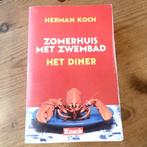 Zomerhuis / Het zwembad / Het diner, Boeken, Gelezen, Herman Koch, Ophalen of Verzenden, Nederland