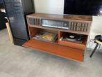 Retro Grundig stereo- en platenspeler meubel, Audio, Tv en Foto, Platenspelers, Ophalen, Gebruikt, Platenspeler, Overige merken