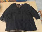Zwarte blouse maat XXL, Maat 46/48 (XL) of groter, Ophalen of Verzenden, Zo goed als nieuw, Yessica