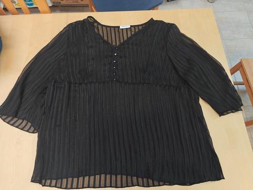Zwarte blouse maat XXL, Kleding | Dames, Blouses en Tunieken, Zo goed als nieuw, Maat 46/48 (XL) of groter, Zwart, Ophalen of Verzenden
