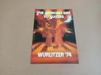 Folder: Wurlitzer Atlanta/ Lyric/3800/1050/ Torock (1974), Verzamelen, Automaten | Jukeboxen, Wurlitzer, Ophalen