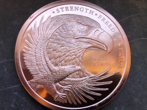 USA Golden State Mint - American Eagle - 5 oz copper, Postzegels en Munten, Edelmetalen en Baren, Koper, Ophalen of Verzenden
