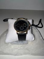 Venizi horloge, Handtassen en Accessoires, Overige merken, Zakhorloge, Leer, Staal