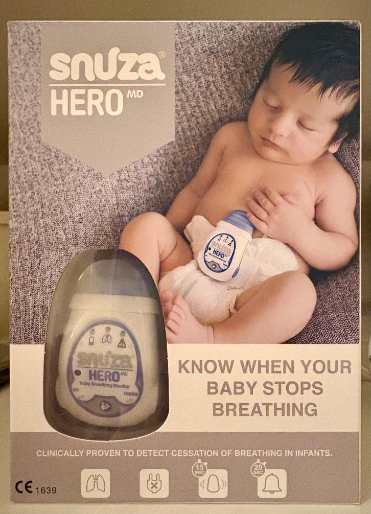 Snuza ademhalingsapparaat Hero MD, Kinderen en Baby's, Kinderspulletjes, Nieuw, Ophalen
