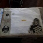 Vintage katoenen tafelkleed uit 1960, met de hand geborduurd, Antiek en Kunst, Ophalen of Verzenden