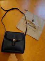 Vintage handtas Nouvelta Bruxelles, Handtassen en Accessoires, Ophalen, Gebruikt, Zwart, Handtas