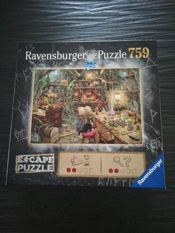 Ravensburger escape puzzel De heksenkeuken 759 stuks  beschikbaar voor biedingen