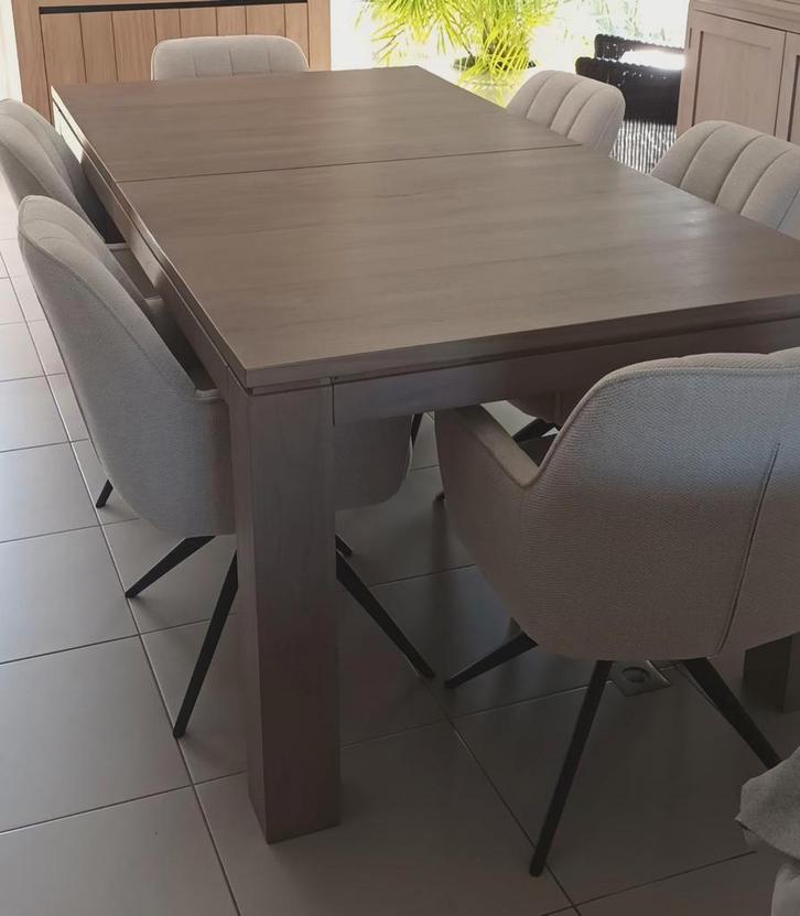 Teak bloktafel, Huis en Inrichting, Tafels | Eettafels, Ophalen