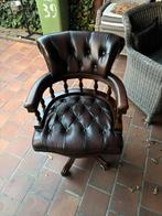 Captains chesterfield swivel bruin, Ophalen