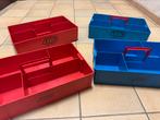 4 vintage Lego opbergdozen, Verzenden, Zo goed als nieuw, Lego
