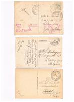 OUDE POSTKAARTEN MILITAIRE POST, Verzenden, Gelopen