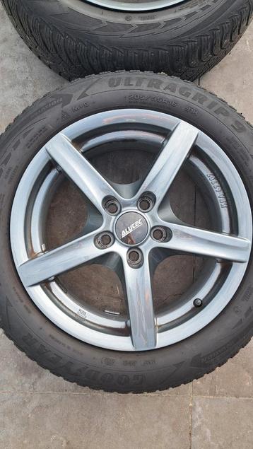 Velgen Volvo Ford 5x108 205/55R16 met Goodyear banden beschikbaar voor biedingen