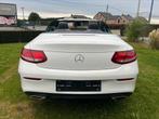 Mercedes c180k cabrio fin2018 pack amg boîte auto 100.000km, Auto's, Mercedes-Benz, Zwart, Zwart, Leder, Bedrijf