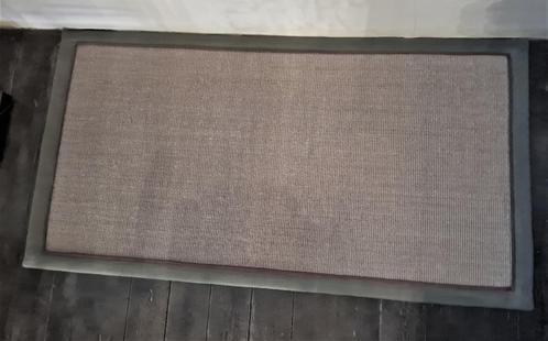 Sisal tapijt met wollen boord en extra bies, Maison & Meubles, Ameublement | Tapis & Moquettes, Utilisé, 50 à 100 cm, 150 à 200 cm