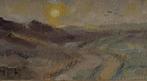 Sientje Mesdag van Houten 'Duingezicht ' olieverf op paneel, Antiek en Kunst, Verzenden