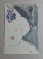 HUGO CLAUS / LOT 3 STUKS / ZINNEN & VRUCHTEN / KLEURLITHO, Enlèvement ou Envoi