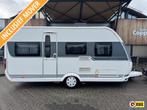 Hobby De Luxe 455 UF 2014 MOVER + UNICO LUIFEL, Caravans en Kamperen, Caravans, Vast bed, Rondzit, Hobby, Schokbreker