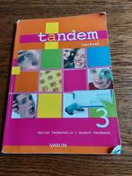 Livre Tandem- 3, Livres, Livres scolaires, Vanderwalle, Secondaire, Utilisé, Enlèvement ou Envoi