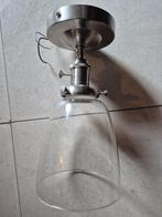 plafondlamp hippe retro, Huis en Inrichting, Ophalen of Verzenden, Zo goed als nieuw, Glas, Retro