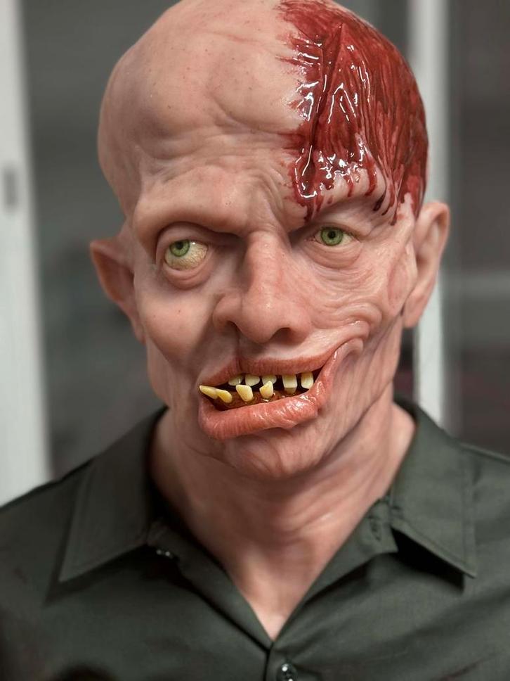 Friday the 13th Jason Part 4 Silicone life size bust Horror, Verzamelen, Beelden en Beeldjes, Zo goed als nieuw, Fantasy, Ophalen