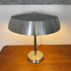 Grote Duitse moderne tafellamp in Mid-Century stijl van SIS,, Huis en Inrichting, Lampen | Tafellampen, Ophalen, Gebruikt, Metaal