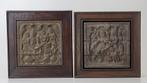 Oude replica's van steenhouwen -borobudur temple - indonesia, Ophalen of Verzenden