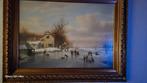 Schilderij 'Winterlandschap' Jan van Baelen ., Antiek en Kunst, Ophalen