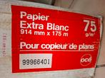 Extra witte papierrol 75g/m2 175m, Ophalen, Nieuw