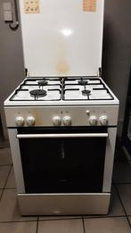 Gasfornuis en elektrische  oven, Electroménager, Cuisinières, Comme neuf, 4 zones de cuisson, Électrique, Enlèvement