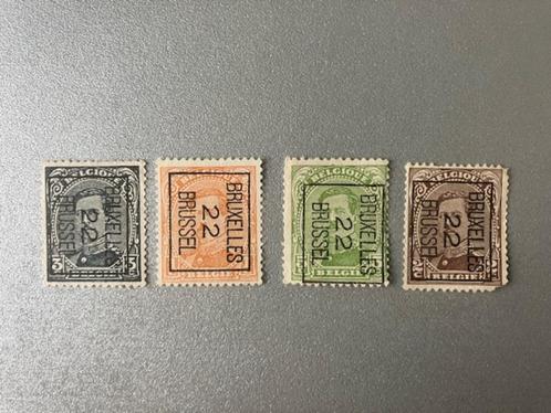 Belgische postzegels - pre - preo - voorafgestempeld, Timbres & Monnaies, Timbres | Europe | Belgique, Affranchi, Timbre-poste