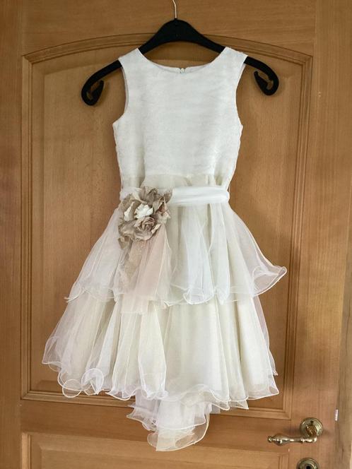 Kleedje communie, Kinderen en Baby's, Kinderkleding | Maat 128, Gebruikt, Meisje, Jurk of Rok, Ophalen of Verzenden
