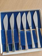 Lot de 6 couteaux AMC Inox 18/10, Inox ou Chrome, Utilisé, Ensemble de couverts, Enlèvement ou Envoi