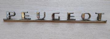 PEUGEOT - Grand logo de voiture ancienne des années 1970