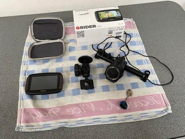 TomTom 550 RIDER, Motos, Accessoires | Systèmes de navigation, Comme neuf, Enlèvement