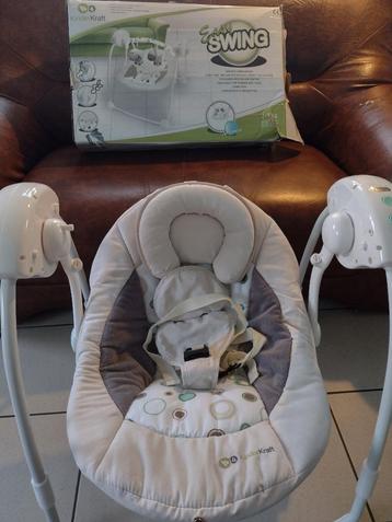 Balançoire électrique pour bébé KINDERKRAFT, Enlèvement, Comme neuf, Siège de balançoire, Autres marques