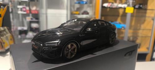 Audi RS5 B9 Sportback Mythos Black 1-18 Gt-Spirit, Hobby en Vrije tijd, Modelauto's | 1:18, Zo goed als nieuw, Auto, Overige merken