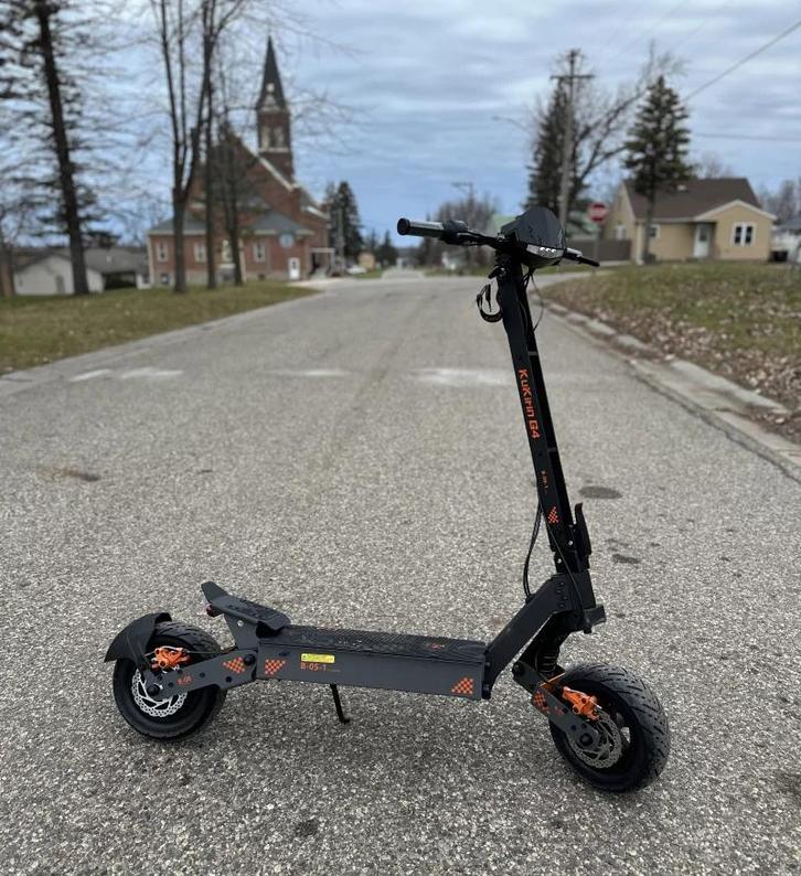 Kukirin G4 2025, Fietsen en Brommers, Steps, Zo goed als nieuw, Ophalen