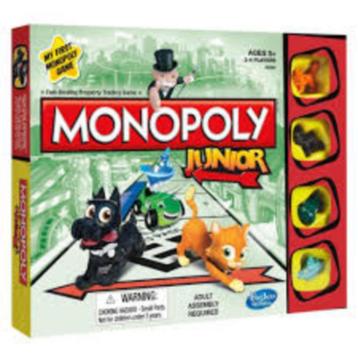 Monopoly Junior beschikbaar voor biedingen