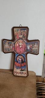 Houten kruis Wooden Italian Cross Croce Del Giubileo, Verzamelen, Religie, Overige typen, Ophalen of Verzenden, Christendom | Katholiek