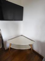 Table basse en coin blanche, Ophalen, Overige materialen, 50 tot 100 cm, 50 tot 75 cm