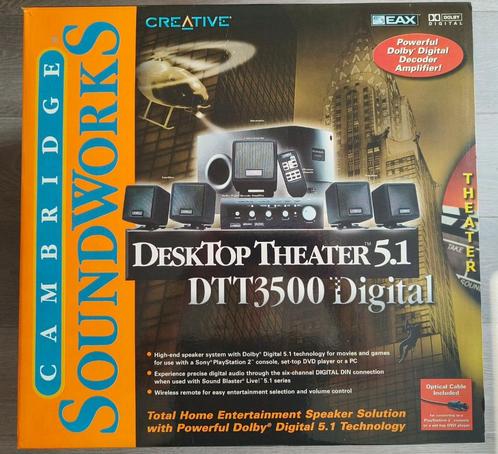 Dolby digital 5.1 surround set DTT3500 Cambridge soundworks, Audio, Tv en Foto, Home Cinema-sets, Nieuw, Overige merken, Ophalen
