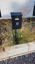 Zwarte brievenbus, Tuin en Terras, Brievenbussen, Ophalen, Gebruikt